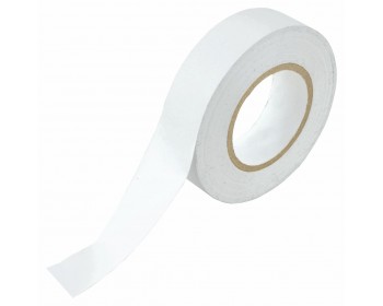 19mm x 20m White PVC Electrical Insulation Tape